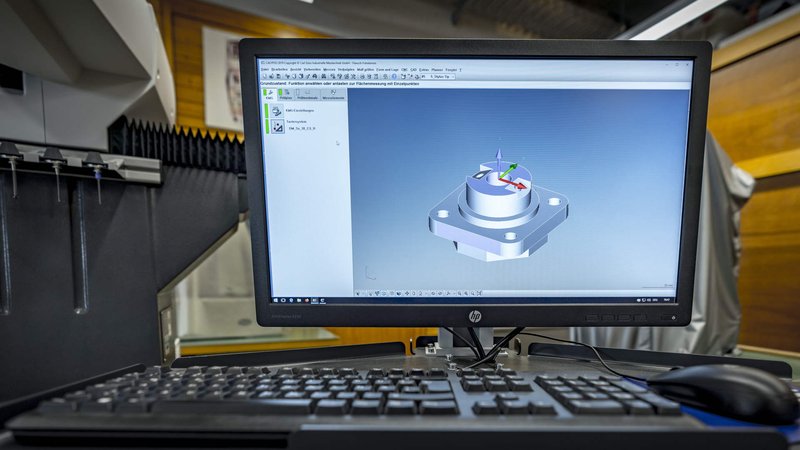 Bild eines CAD Programms