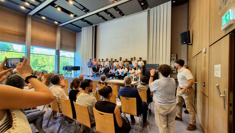 Verabschiedung der Techniker:innen